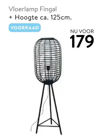 Profijt Meubel Vloerlamp fingal aanbieding