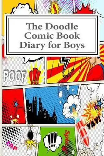 Bol.com The Doodle Comic Book Diary for Boys aanbieding