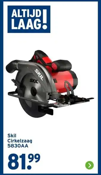 GAMMA Skil Cirkelzaag 5830AA aanbieding