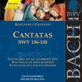 Bol.com Bach-Ensemble, Helmuth Rilling - J.S. Bach: Cantatas Bwv 106-108 (CD) aanbieding