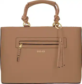 Bol.com Liu Jo Sanura Shopping Bag Dames Shopper - Teddy bruin - One Size aanbieding