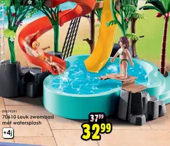 ToyChamp Leuk zwembad met waterplash aanbieding