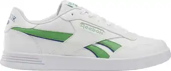 Bol.com Reebok REEBOK COURT ADVANCE - Heren Sneakers - Wit/Groen - Maat 41 aanbieding