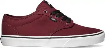 Bol.com Vans Atwood Heren Sneakers - (Canvas) Oxblood/White - Maat 40 aanbieding