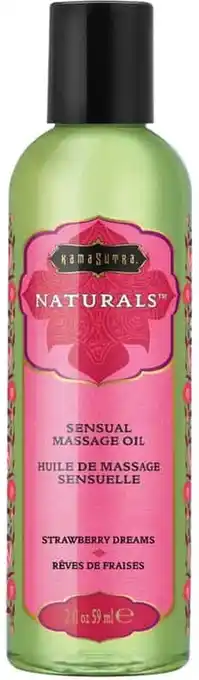 Bol.com Kama Sutra - Naturals Massage Olie Aardbei 59 ml aanbieding