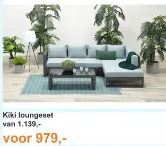 Tuinmeubelland Kiki loungeset aanbieding