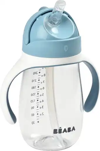 Bol.com Béaba - Drinkfles met rietje - 300 ml - Licht Blauw aanbieding