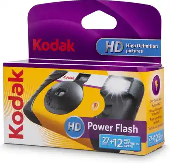 Bol.com Kodak Power Flash Wegwerpcamera Met ingebouwde flitser 39 opnames aanbieding