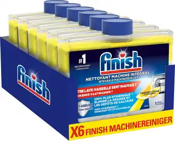 Bol.com Finish Integrale Machinereiniger Citroen - Vaatwasser - 6x250 ml aanbieding