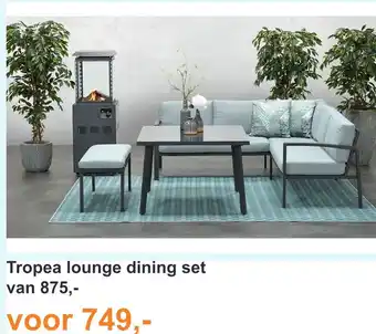 Tuinmeubelland Tropea lounge dining set aanbieding