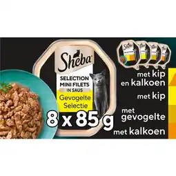 Albert Heijn Sheba Mini filets gevogelte in saus aanbieding