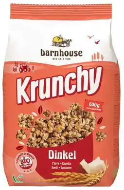 De Online Drogist Barnhouse Krunchy Spelt 600GR aanbieding