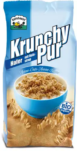 De Online Drogist Barnhouse Krunchy Pur Haver Bio 375GR aanbieding