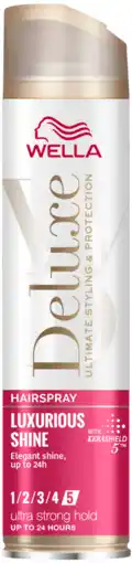 De Online Drogist Wella Deluxe Hairspray - Luxurious Shine 250ML aanbieding