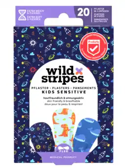 De Online Drogist Wild Stripes Pleister Kinder Space 20ST aanbieding
