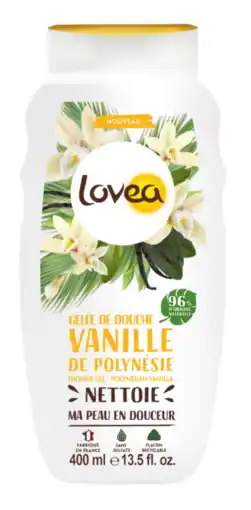 De Online Drogist Lovea Douchegel Vanille 400ML aanbieding
