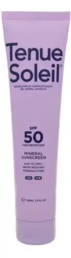 De Online Drogist Tenue Soleil SPF50 Mineral Sunscreen 100ML aanbieding