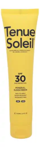 De Online Drogist Tenue Soleil SPF30 Mineral Sunscreen 100ML aanbieding