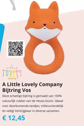 Tom A Little Lovely Company Bijtring Vos aanbieding