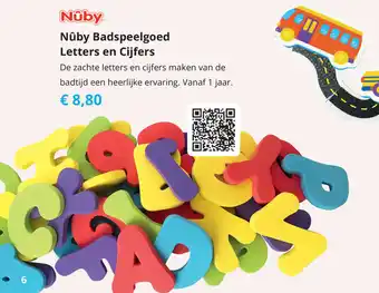 Tom Nuby Badspeelgoed Letters en Cijfers aanbieding