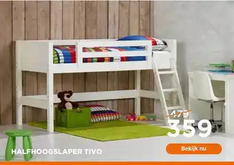 TotaalBED Halfhoogslaper tivo aanbieding