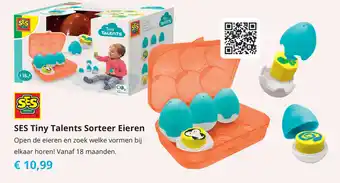 Tom SES Tiny Sorteer Eieren aanbieding