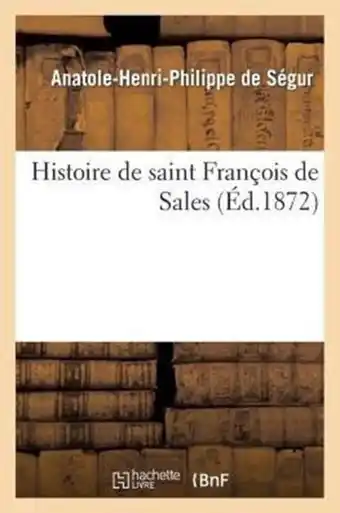 Bol.com Histoire- Histoire de Saint François de Sales aanbieding