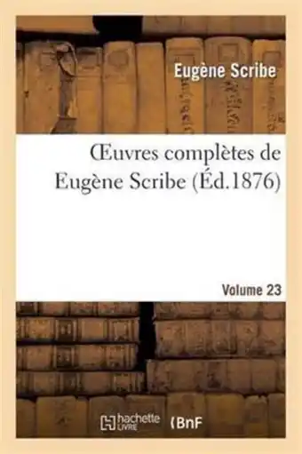 Bol.com Oeuvres Completes de Eugene Scribe. Ser. 2.Volume 23 aanbieding