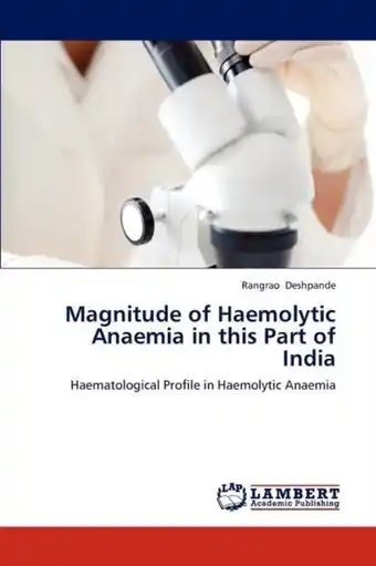 Bol.com Magnitude of Haemolytic Anaemia in this Part of India aanbieding