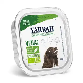 Zooplus 15% korting! Yarrah Bio natvoer - Vegetarische brokjes met Bio Groente & Bio Rozenbottel (12x150 g) aanbieding