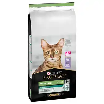 Zooplus 14kg Sterilised Adult Renal Plus Kalkoen Purina Pro Plan Kattenvoer aanbieding