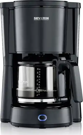 Bol.com Severin KA 9554 - Koffiezetapparaat - Dark Inox aanbieding