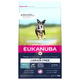 Pets Place Eukanuba Adult Grain Free Eend - Hondenvoer aanbieding