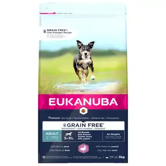 Pets Place Eukanuba Adult Grain Free Eend - Hondenvoer aanbieding