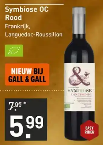 Gall & Gall Symbiose OC Rood aanbieding