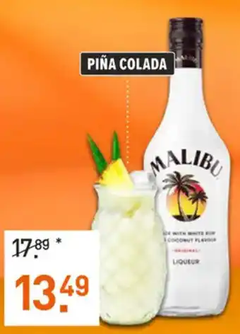 Gall & Gall Malibu PIÑA COLADA aanbieding