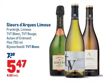 Makro Sieurs d'arques Limoux 750ml aanbieding