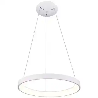 Conrad Deko Light Sculptoris 600 342193 Hanglamp LED LED vast ingebouwd Energielabel: E (A - G) 42 W Verkeerswit (RAL 9016) aanbieding