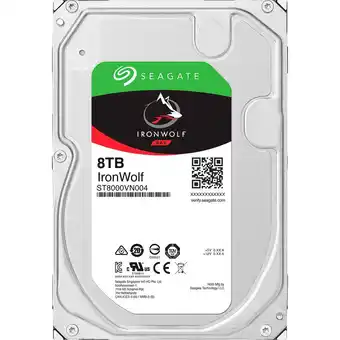 Conrad Seagate IronWolf 8 TB Harde schijf (3.5 inch) SATA III ST8000VN004 Bulk aanbieding