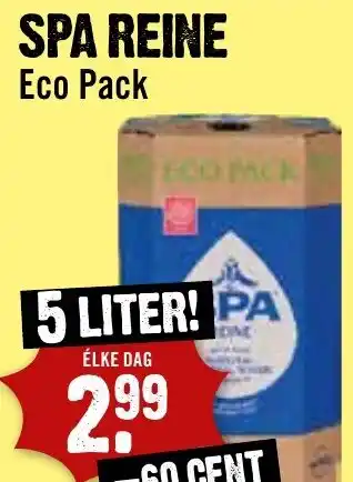 Dirck 3 SPA REINE Eco Pack 5 liter aanbieding