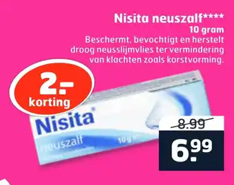 Etos Nisita neuszalf**** 10gram aanbieding