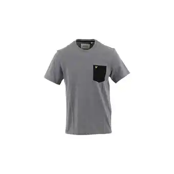 Spartoo T-shirt Korte Mouw Lyle & Scott T-shirt Contrast Pocket aanbieding