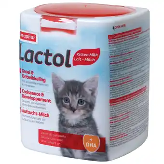 Zooplus 500g Lactol Kittenmelk beaphar Kattensnacks aanbieding