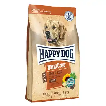 Zooplus 15kg Rund & Rijst Happy Dog NaturCroq Hondenvoer aanbieding