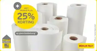 Praxis Glasvliesbehang aanbieding