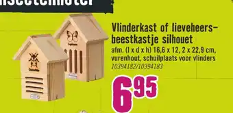 Hornbach Vlinderkast aanbieding