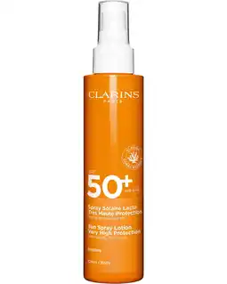 ICI Paris XL Clarins Sun Spray Lotion Very High Protection Clarins - Sun Care Sun Spray Lotion Very High Protection aanbieding