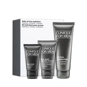 Douglas Clinique Clinique for Men Daily Oil-Free Hydration Skincare Set aanbieding