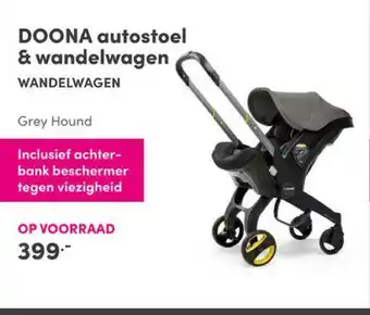 Baby & Tiener Doona autostoel & wandelwagen aanbieding