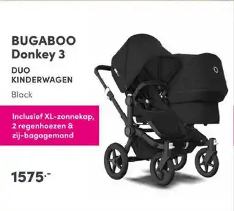 Baby & Tiener Bugaboo Doney 3 Duo Kinderwagen aanbieding